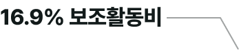 15.6% 보조활동비