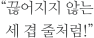 끊어지지 않는 세 겹 줄처럼!